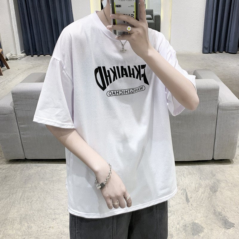 Áo thun tay lỡ form rộng unisex, áo phông unisex nam nữ form rộng tay lỡ fkhaikhd