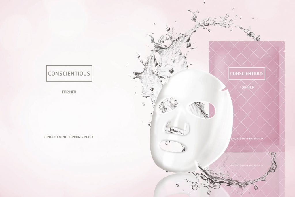 Conscientious Beauty Mask - 20 Sheets Brightening Firming Face
