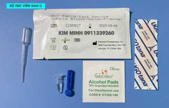 Que test Viêm gan C Fastep (HCV) dạng khay