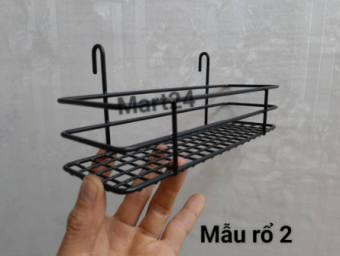 Giỏ cài lưới sắt. giỏ treo khung sắt trang trí - GIỎ 2