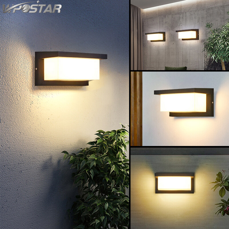 Outdoor Wall Light LED Wall Lights Waterproof Modern Wall Lamp For Balcony Courtyard Patio Villa Hotel ราคา 865 บาท*ส่งฟรี
