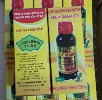 2 Dầu xoa bóp Huế hiệu Cung Đình Vỹ Dạ ( 2 lọ x 60ml )