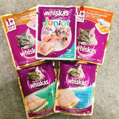 Whiskas pate gói 80g