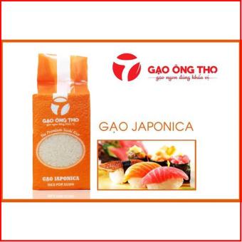 Gạo Nhật Japonica - Gạo Ông Thọ Ngọt Cơm Gói 1Kg - NMOL