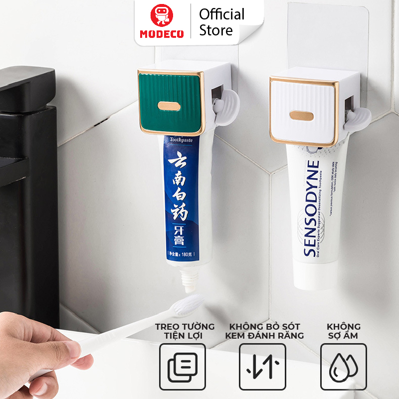 Cuộn kẹp ép kem đánh răng - dụng cụ lấy kem đánh răng, sữa rửa mặt, mỹ phẩm, siêu tiết kiệm và tiện lợi - modeco