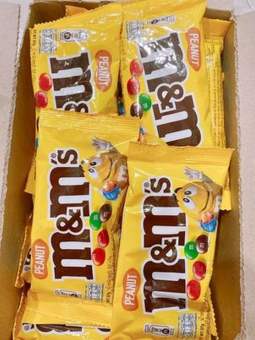 Kẹo Socola M&M ( M M ) Peanut - Hàng Nhập Cực Ngon 1 Gói
