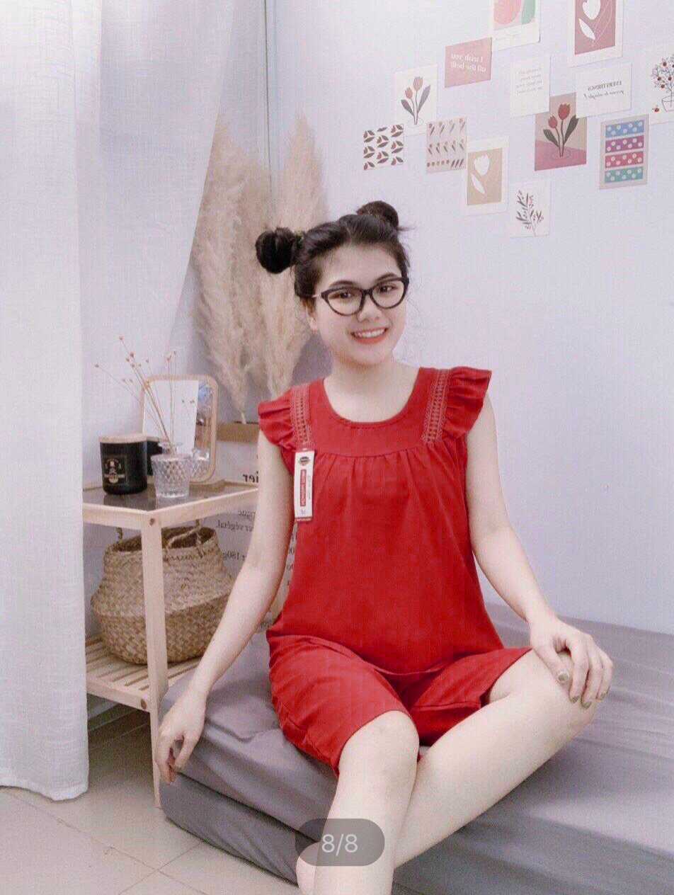 Đồ bộ lửng vải tôn màu siêu mềm mát dễ thương thời trang