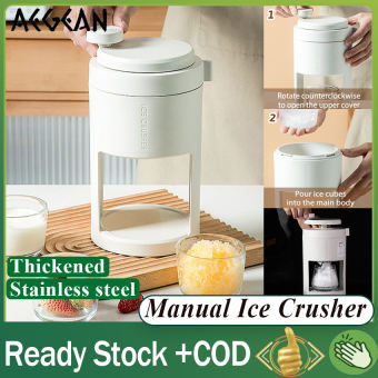 Máy nghiền đá thủ công smoothies mưa đá Dụng cụ đập đá nhanh chóng nghiền Máy đá bào cầm tay dụng cụ nhà bếp tiện ích Máy xay đá