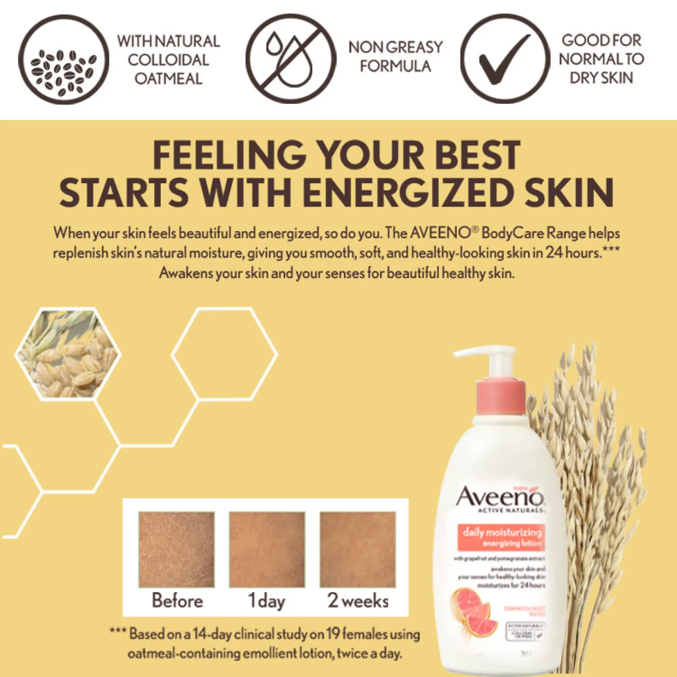 aveeno grapefruit lotion
