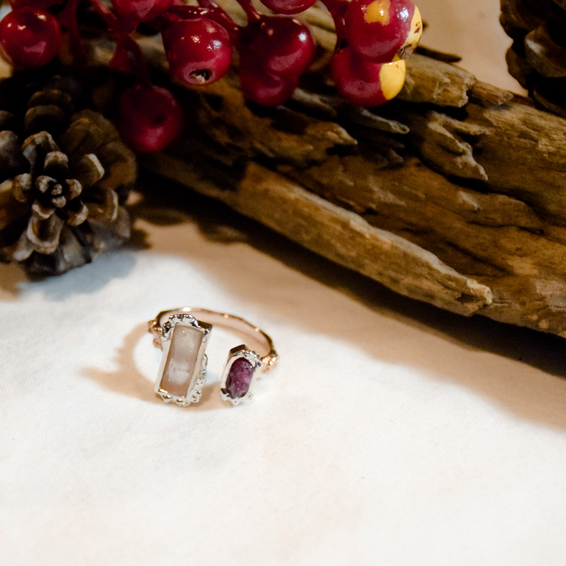 เครื่องประดับ Rock me jewelry รุ่น Simple Snowflake ring แหวน ทองเหลือง (Customized 15 Days) ราคา 790 บาท*ส่งฟรี