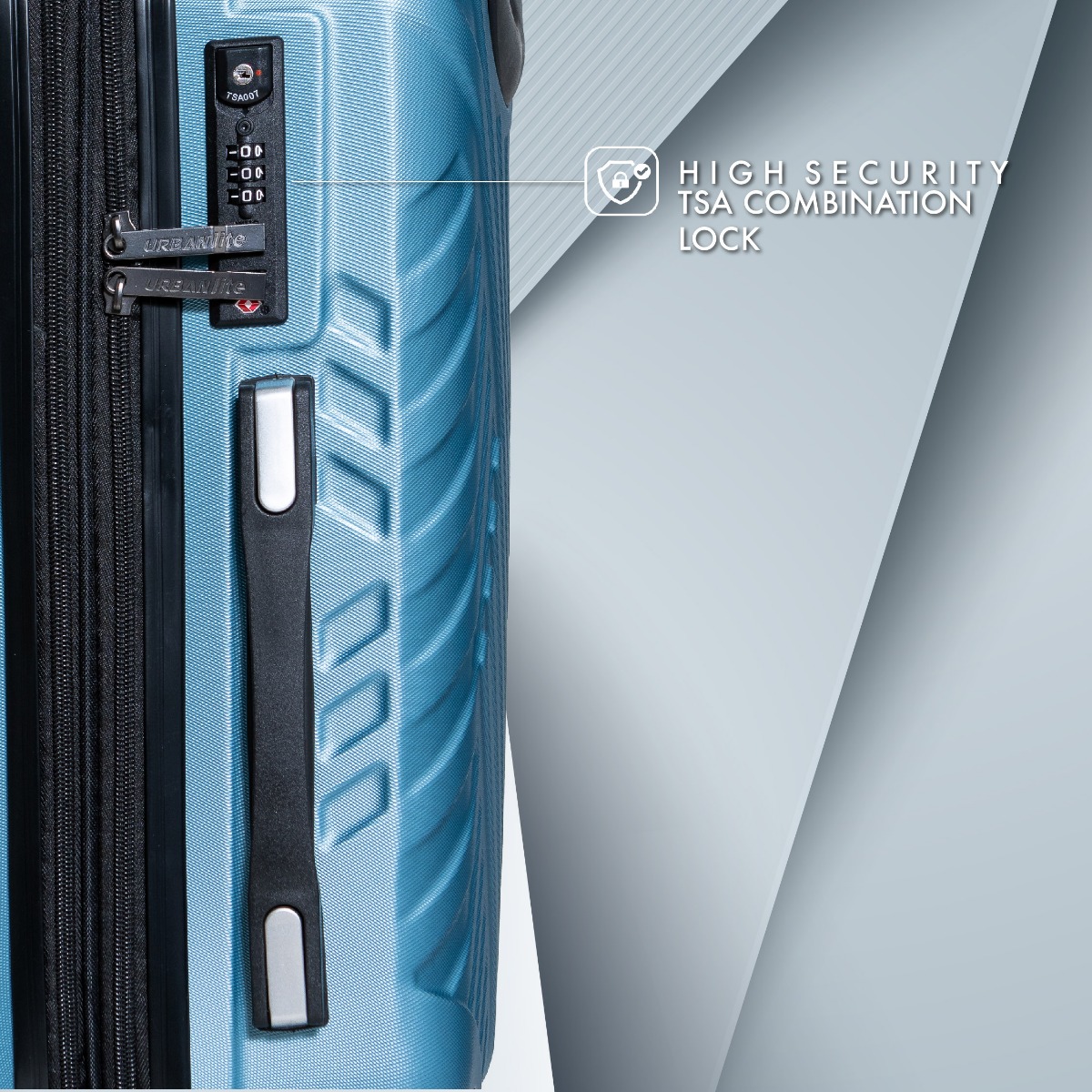 URBANlite WEAVE  2 in 1 (24"+28") 360° 8-Wheel Spinner | TSA Lock I Expandable |Hard Case Luggage-ULH 22911