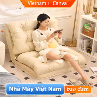 Canva Ghế sofa lười, phòng khách Bắc Âu tối giản tối giản ghế sofa lười, phòng ngủ căn hộ đơn sofa