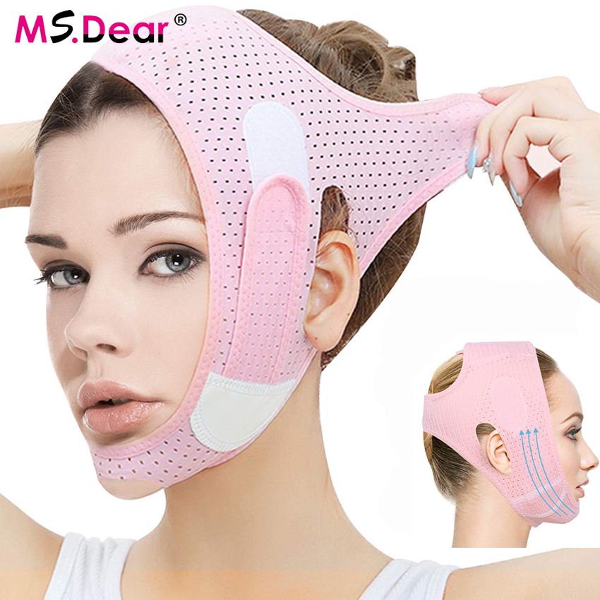 1pc Face Slimming Bandage V Line Cheek Chin Neck Shaper Massage