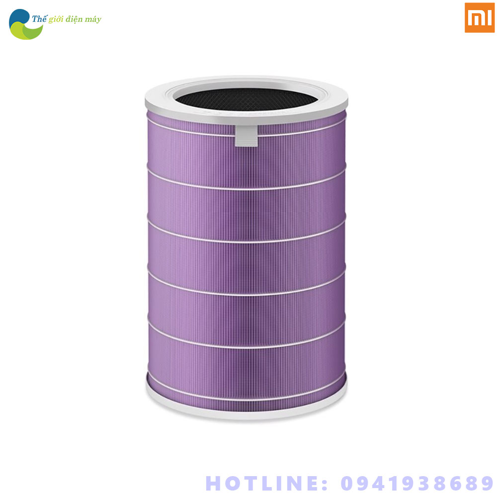[Bản quốc tế ] Lõi lọc không khí Xiaomi lọc bụi min tới 99.97% lõi lọc HEPA class 13 màu xám dùng cho xiaomi air purifier 2S, 2H, 3, 3H và pro