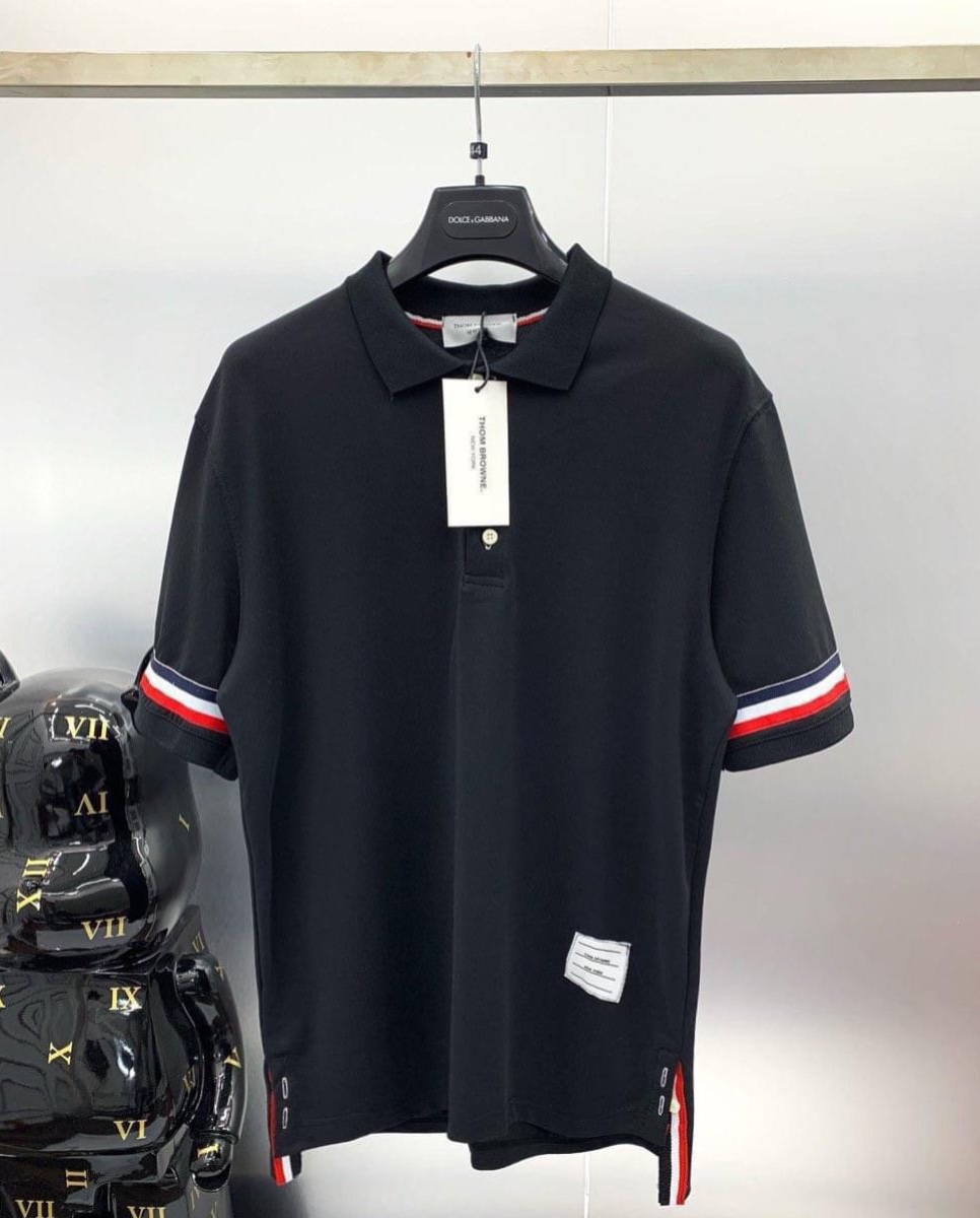 Áo Polo ThomeBrowne Trơn Nam, Chất vải cao cấp thoáng mát