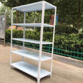 Kệ sắt v lỗ đa năng: Dài 1m x rộng 40cm x cao 1m8 gồm 5 tầng