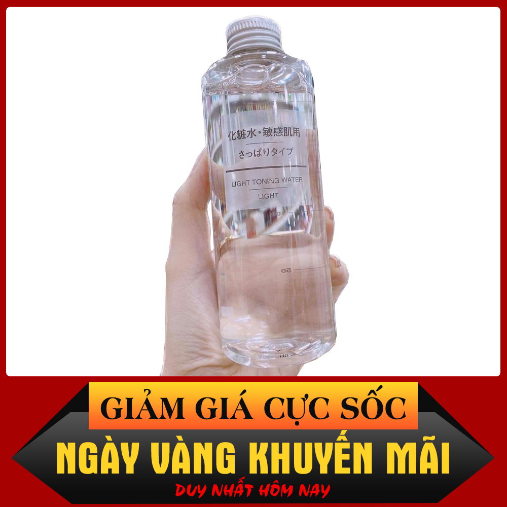 Nước Hoa Hồng Muji Light Toning Water 200ml