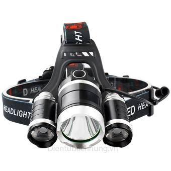 Đèn pin đội đầu 3 bóng - CREE