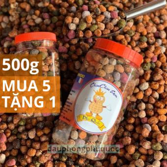 Đậu phộng chouchou Phú Quốc 30 vị - FRENCH CHOUCHOU SAM [HŨ 500g]