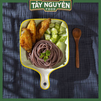 Bún gạo lứt đỏ eat clean