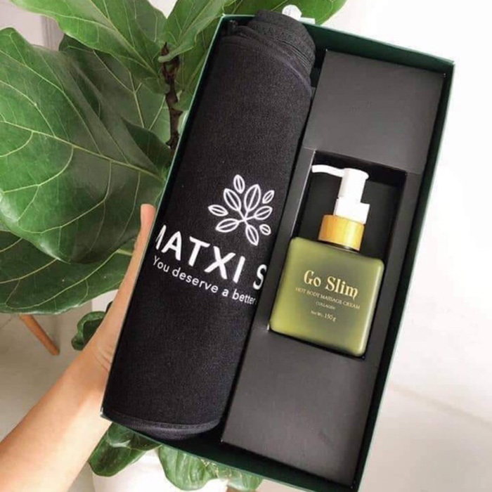 Kem tan mỡ Goslim bao check mã vạch hàng chuẩn công ty Matxi Go Slim