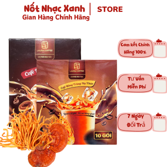 Cà phê Nhật Kim Anh cà phê hòa tan Laura Coffee (Hộp 10 gói)