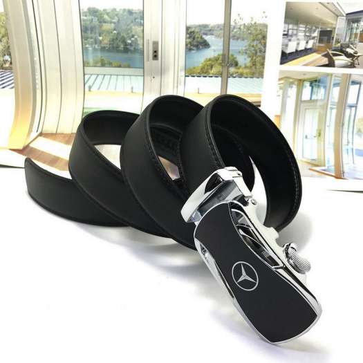 Thắt lưng/ dây nịt nam LOGO XE HƠI khóa tự động có hộp đựnG theo kèm