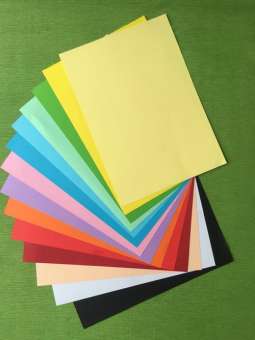 Bộ 10 tờ Giấy bìa cứng màu đỏ đô – khổ a4