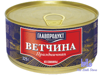 Jambon Glavproduct thịt lợn Nga, thịt lợn hộp, nhập khẩu Nga (date tháng 08/2024)