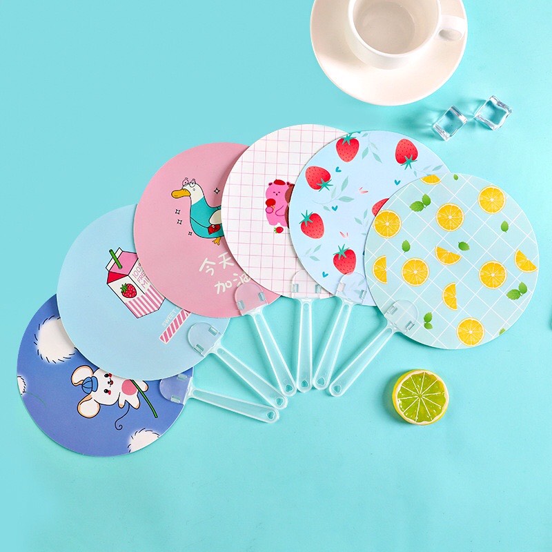 Quạt cầm tay hoạt hình dễ thương - quạt cầm tay mini