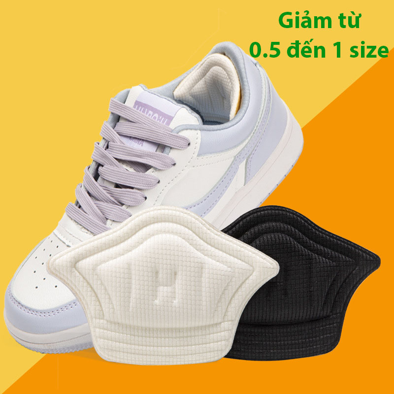 Lót giày bảo vệ gót sau, giảm size dùng cho giày thể thao nam nữ_PK176
