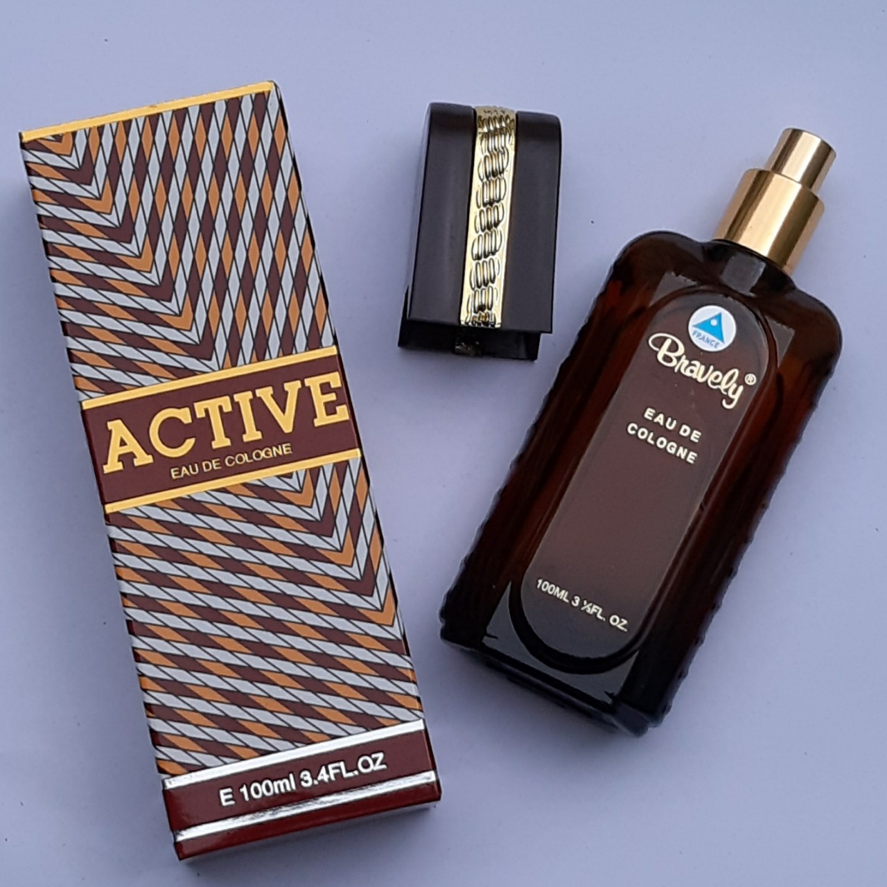 [HCM] Nước hoa nam Active Bravely Nâu For Men 100ml