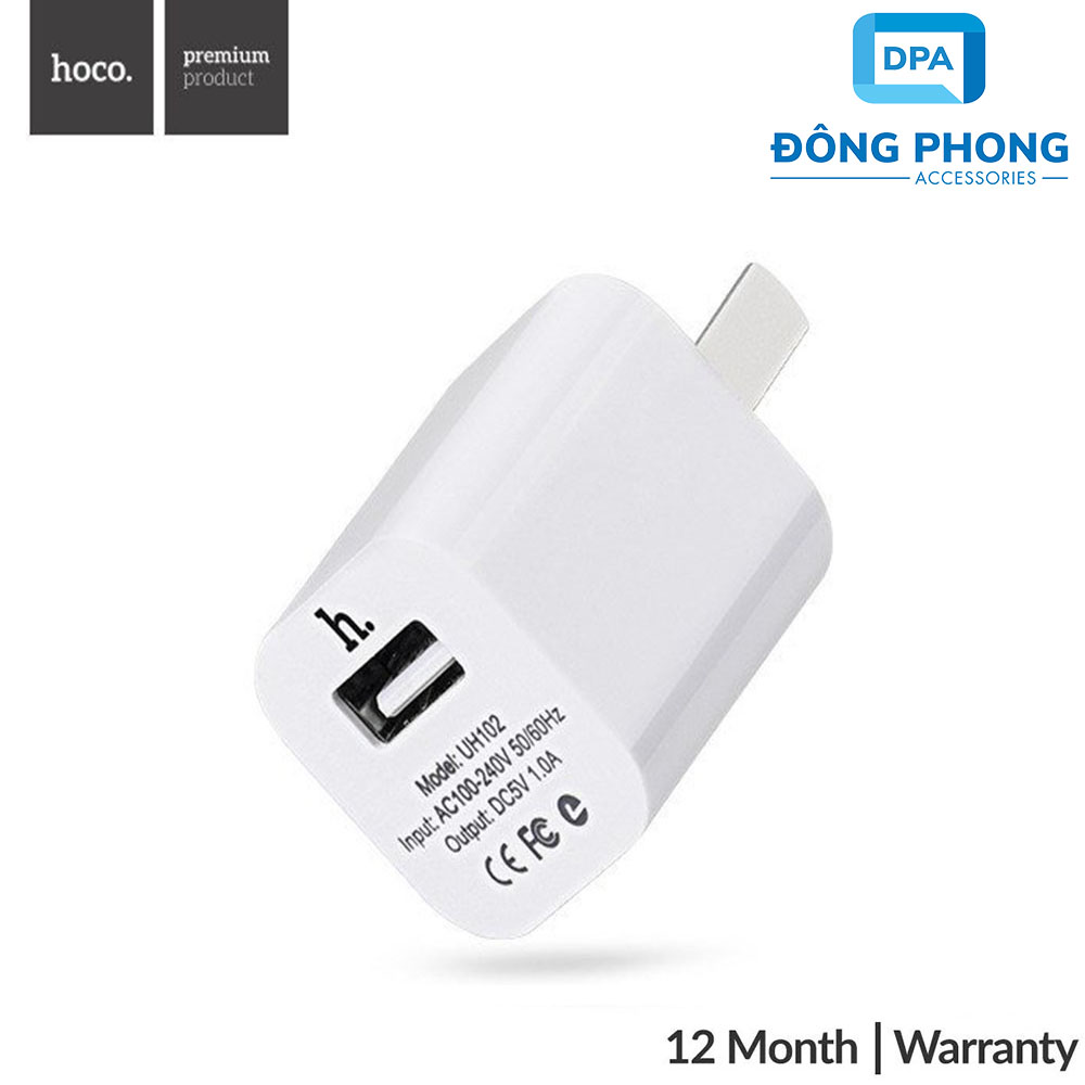 Củ sạc hoco 1a uh102 chính hãng