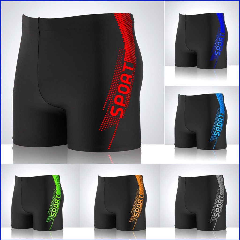 Quần bơi nam dáng đùi short sport co giãn 4 chiều