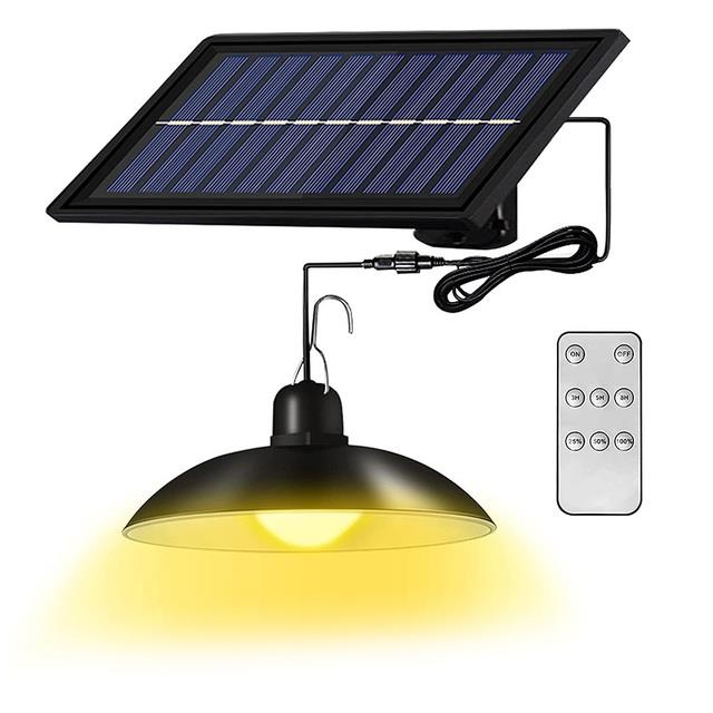 solar powered pendant lamp