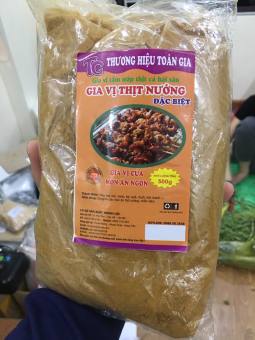 Gia Vị Ướp Thịt Nướng (Gói 500g)
