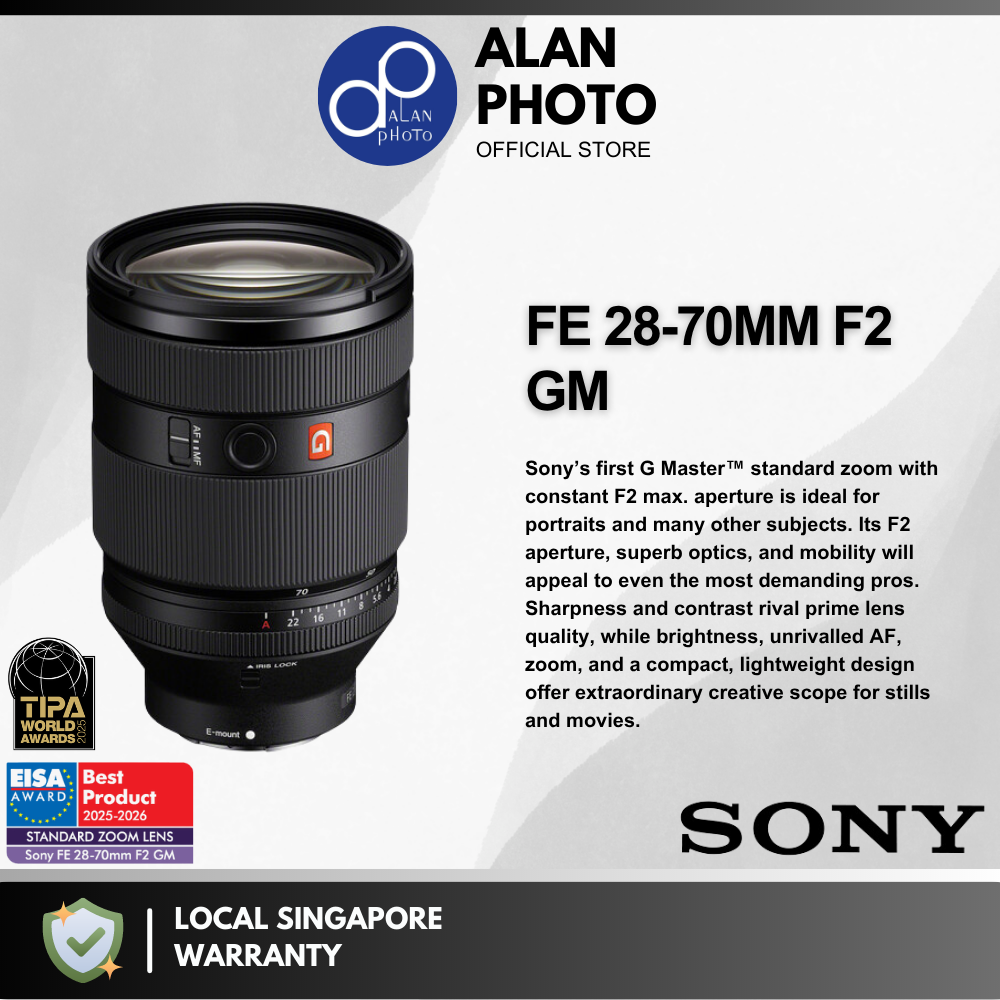 Sony FE 20mm F1.8 G Lens For Sony FE [SEL20F18G] | Sony Singapore
