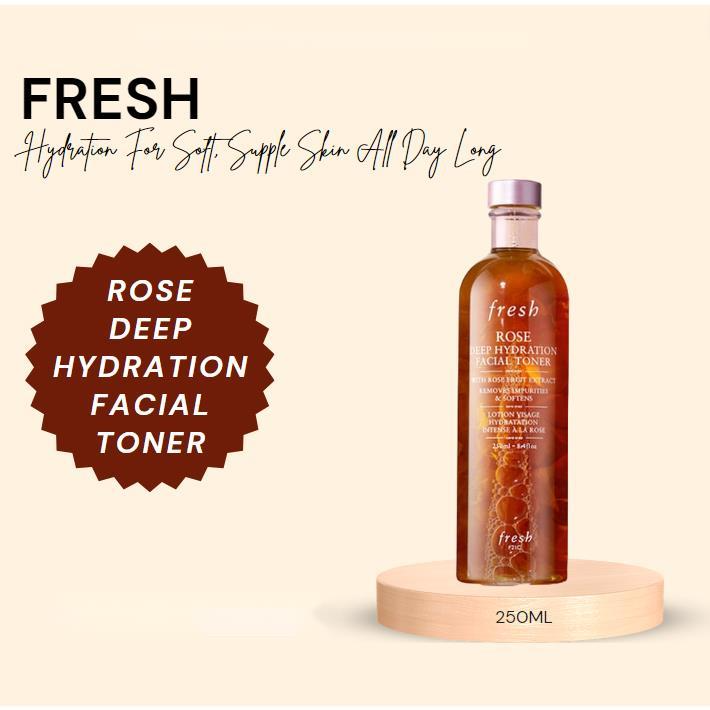 Fresh Rose Deep Hydration Facial Toner 8.4oz (250ml)