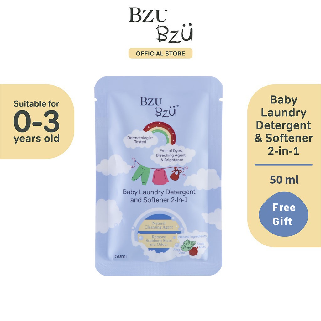 [Free Gift] BZU BZU Baby Laundry Detergent and Softener (Do Not Buy)