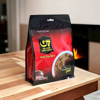 G7 hòa tan ĐEN( KHÔNG ĐƯỜNG SỮA) TÚI 100 GÓI TRUNG NGUYÊN