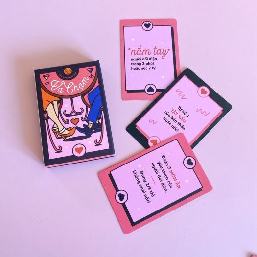 ✜♚ Bộ bài Drinking game Nốc Out phiên bản “ Va Chạm ” không thể thiếu trong buổi đi chơi của các cặp đôi