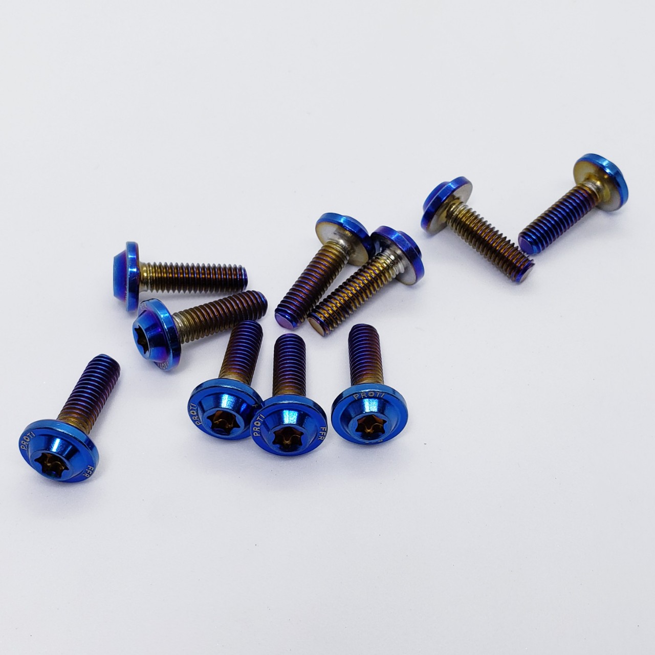 COMBO 10 ốc proti xi titan 6li2 dàn áo xe máy moto