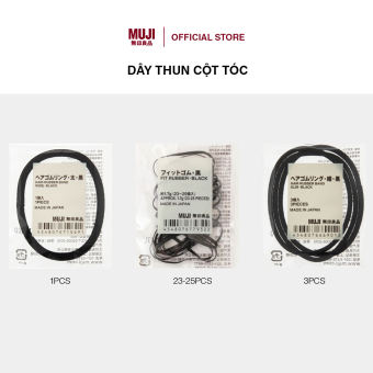 Dây Thun Cột Tóc Loại Mỏng MUJI