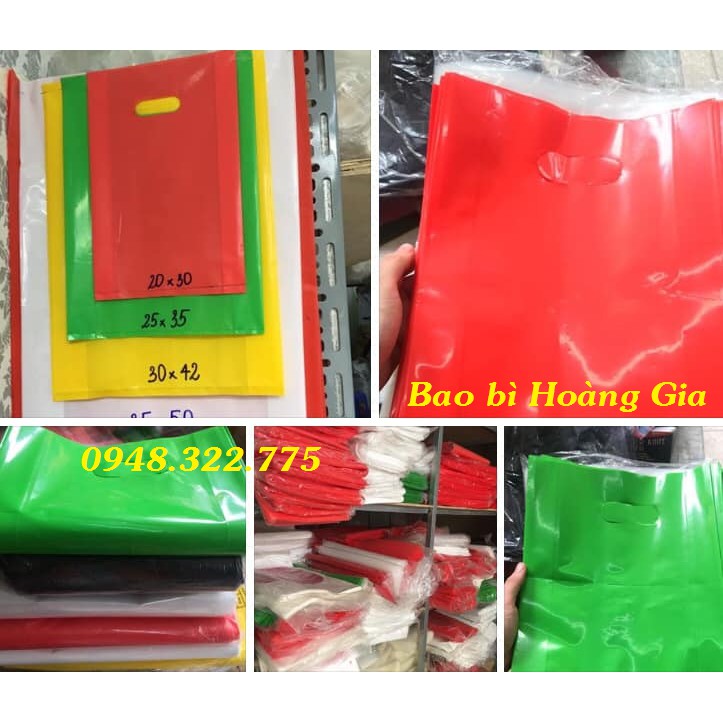 1kg Túi hột xoài PE - Túi quà - Túi bán quần áo Dai-Bóng-Đẹp
