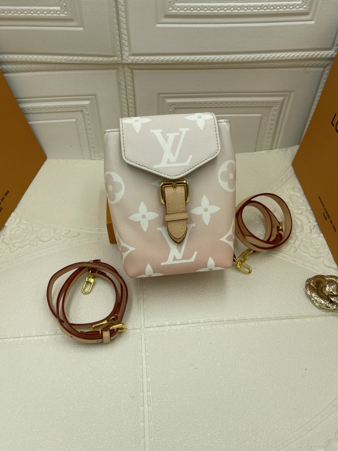 Jual Tas Louis Vuitton Montaigne mini Series 41054