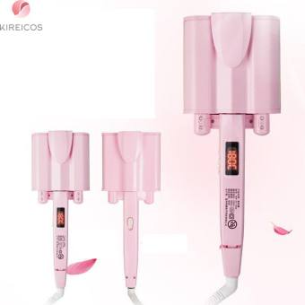 Máy Uốn Tóc Gợn Sóng Nước 3 Trục Kiểu Hàn Quốc Có Chỉnh Nhiệt Độ