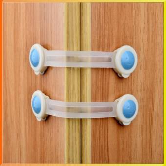 Dây khóa gài tủ lạnh, khóa ngăn kéo, khóa tủ đồ, chống trẻ em mở nghịch và chống kẹp tay khi mở cửa