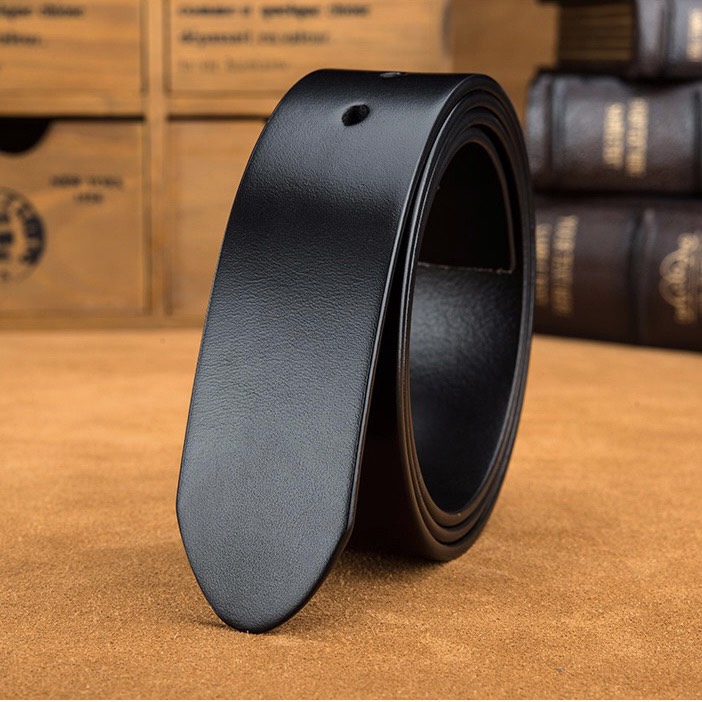 Dây Nịt Thắt Lưng Nam Da Bò Nguyên Tắm Dây Không Mặt Khóa TM812 Hai Màu Đen Và Nâu Bảo hành 24 Tháng