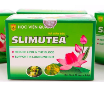 Trà giảm cân Slimutea - Học Viện Quân Y ( HỘP 20 GÓI )