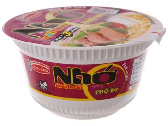 Thùng 12 tô phở bò Nhớ mãi mãi 73g